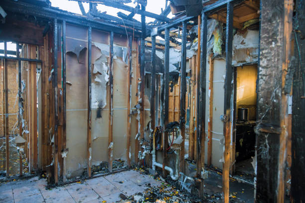 Professional Emergency Fire Cleanup technician working in Upperco, MD
